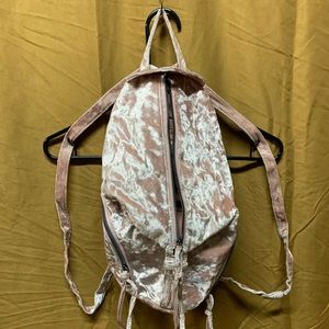 Crushed Velvet Backpack